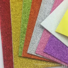 2mm A4 Glitter Self Adhesive Foam Sheet For Craft Party Decoration